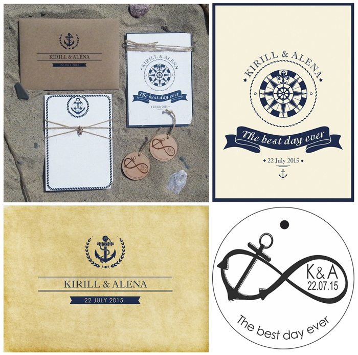 набор для свадебной прогулки, крафт-бумага, лен