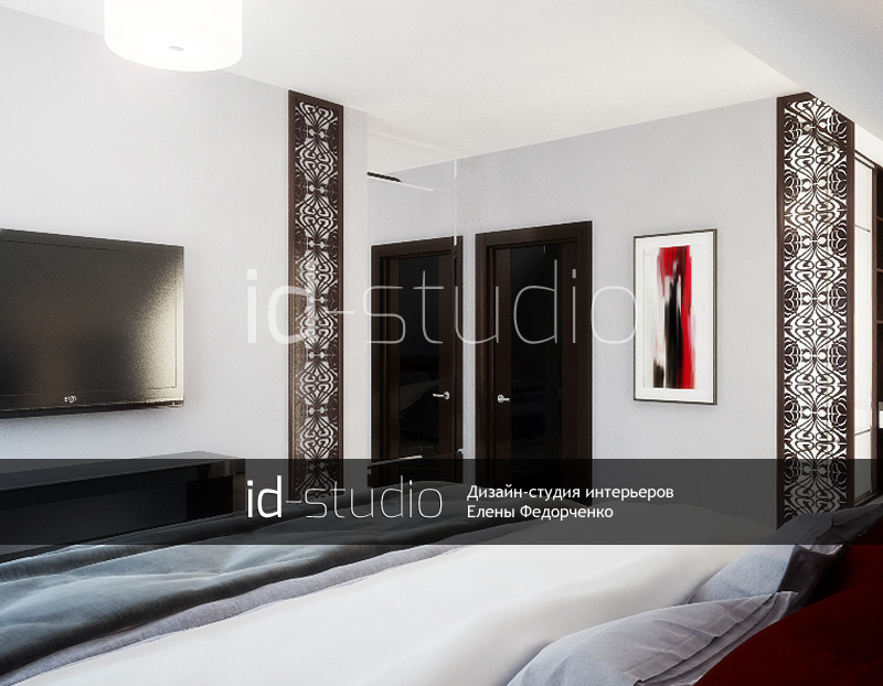 Дизайн-проект загородного дома.Тульская область.