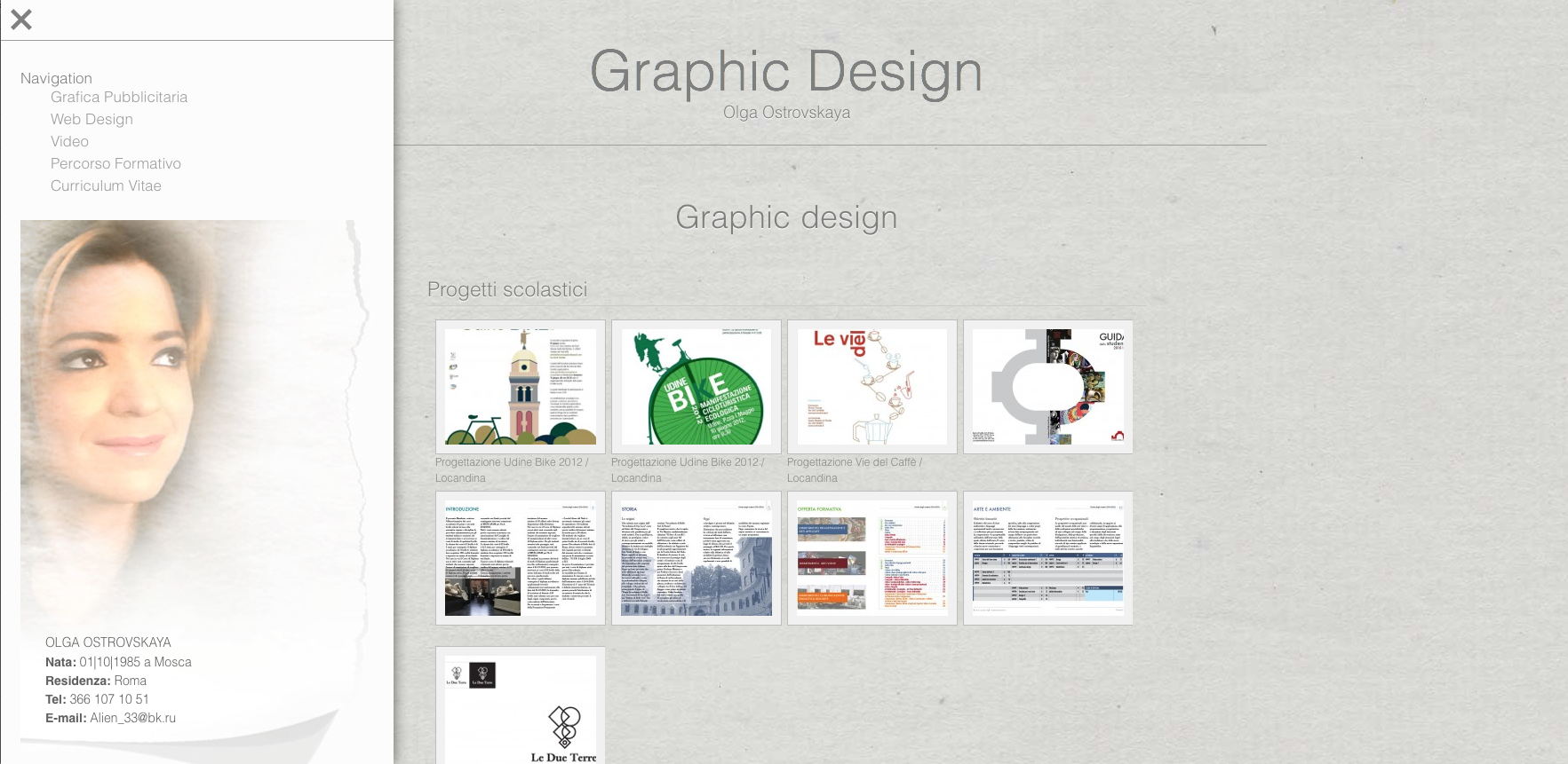 персональный сайт-портфлио