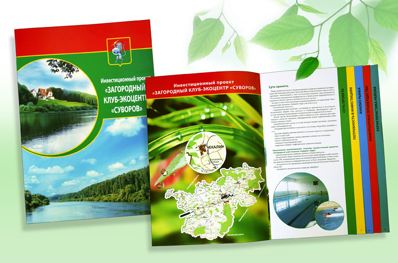 Буклет для Тульского экономического форума.