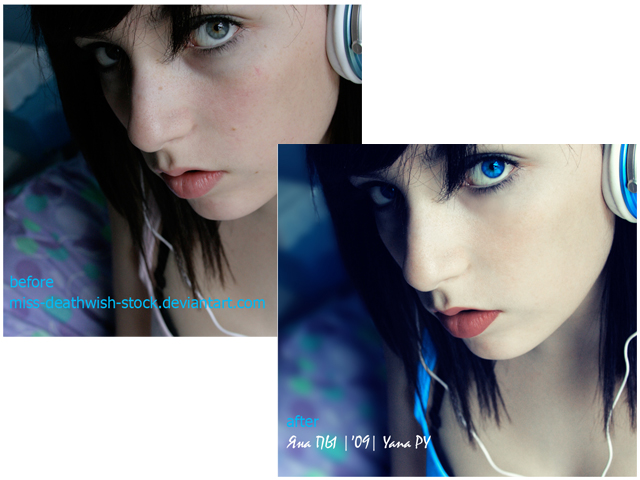 Ретушь. Цветоккорекция.