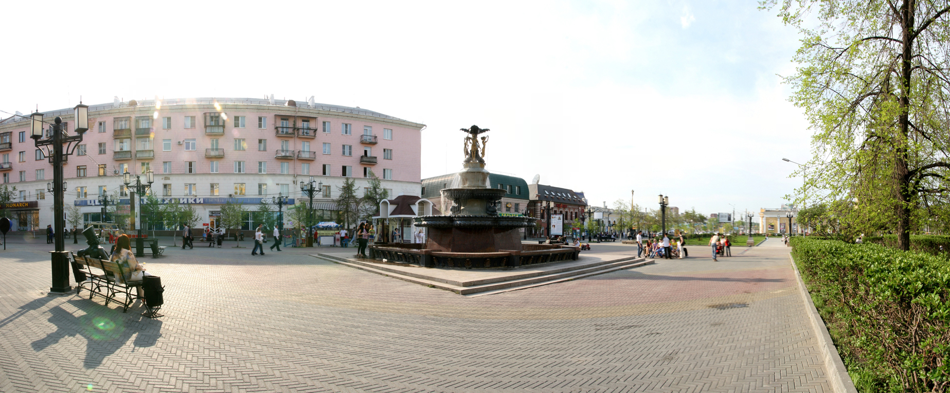 Центр города. Кировка