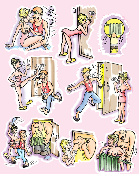 Комикс "батарея"