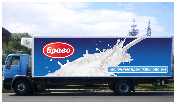 Брендирование авто «Браво»