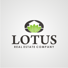 Логотип для агентства недвижимости "ЛОТОС"