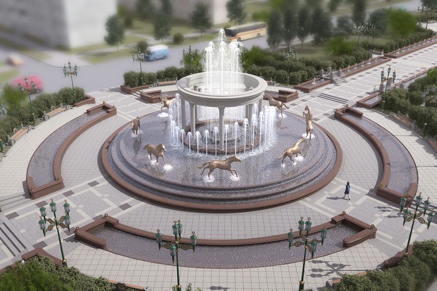 парк "100 фонтанов"