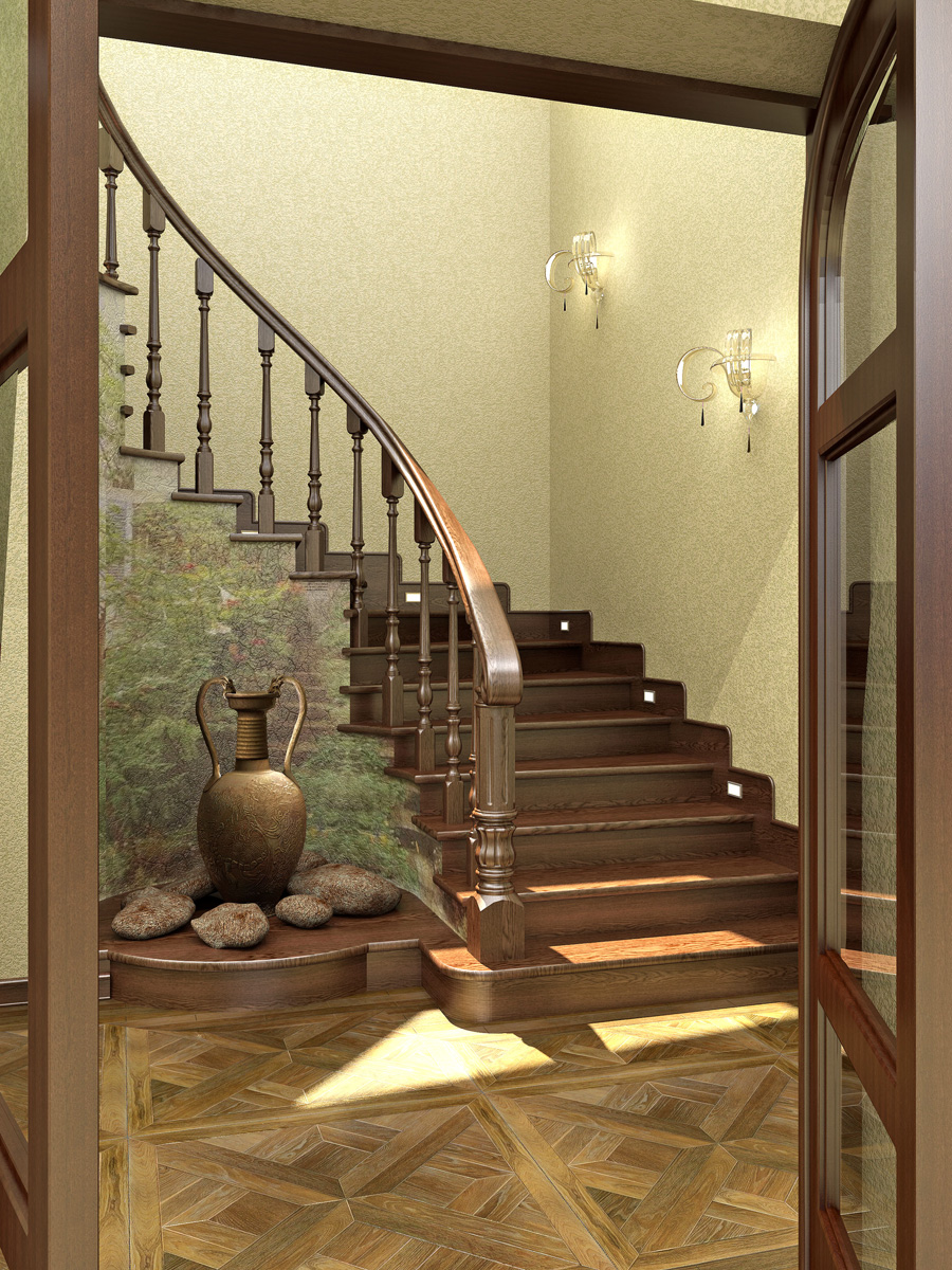 Визуализация лестницы