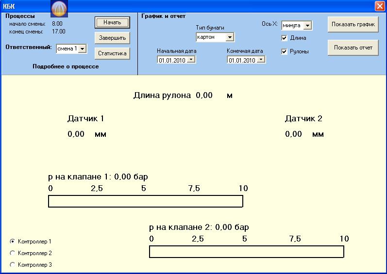 Приложение для картонно-бумажного комбината