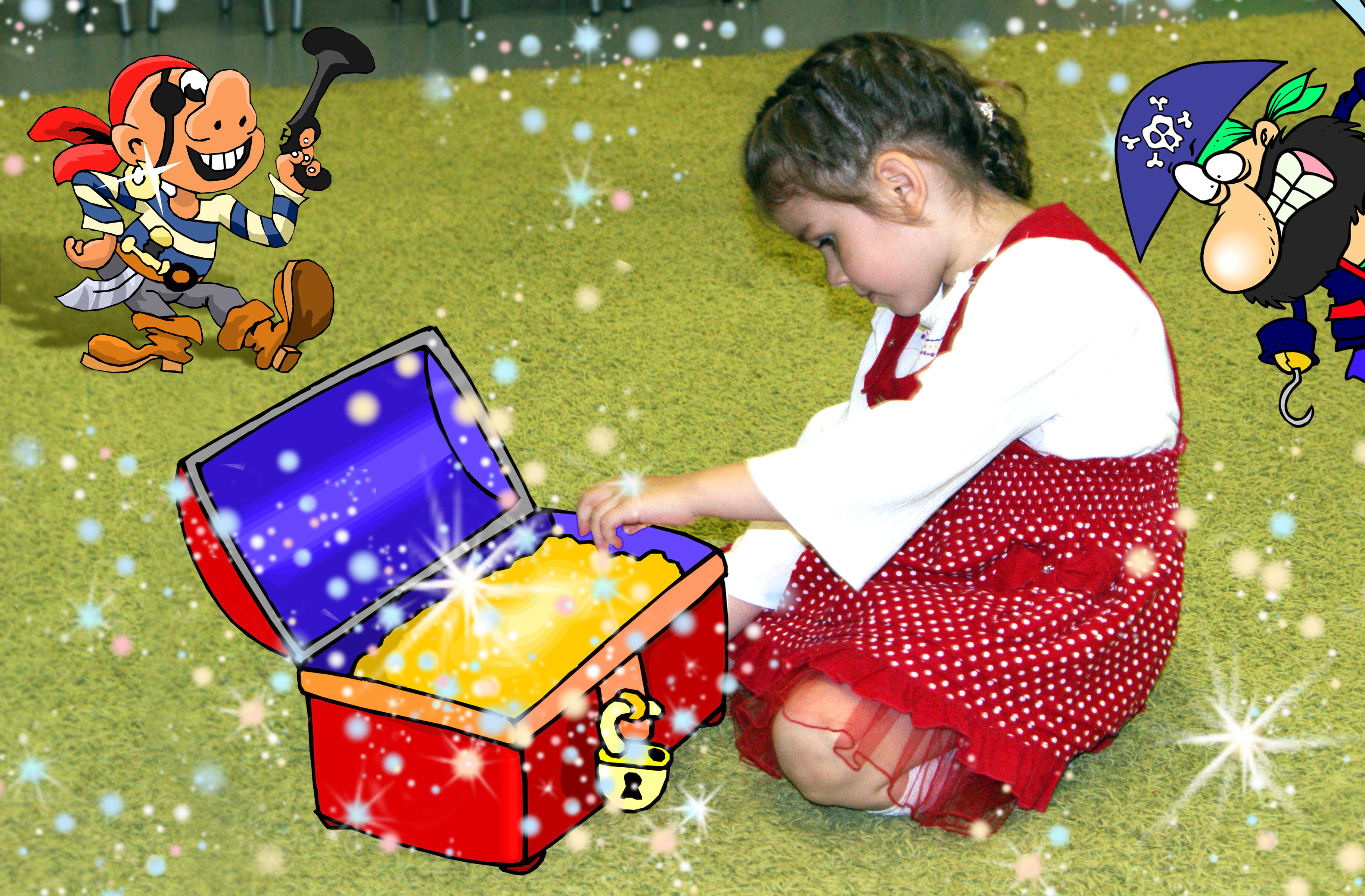 Праздничное фото - фотоколлаж