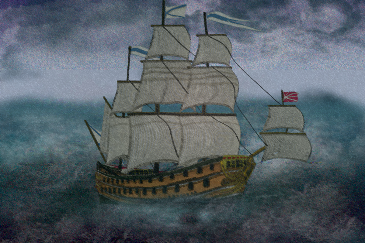 Линкор "Ингерманланд", XVIII век