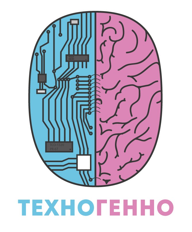 Эмблема для моей группы ВК "Техногенно"