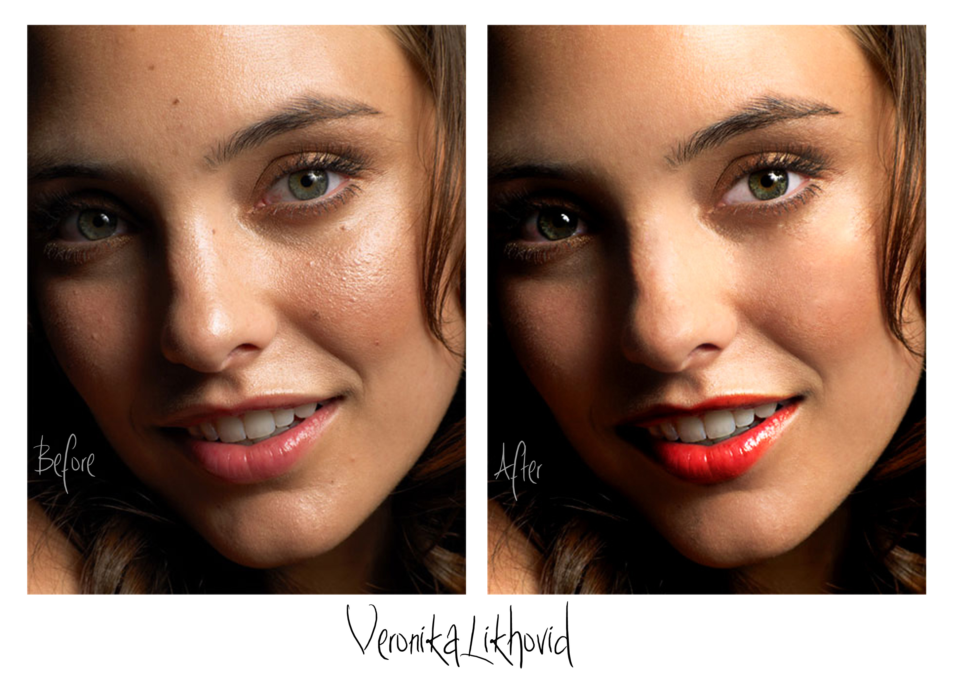 Ретушь портрета