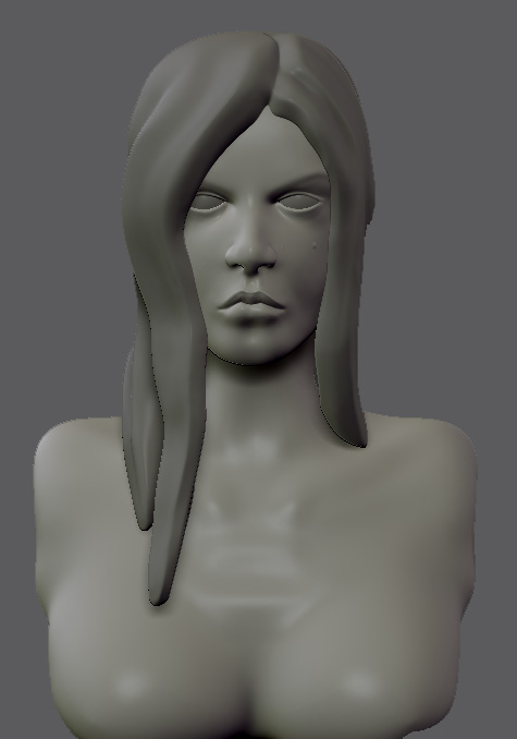 бюст девушки