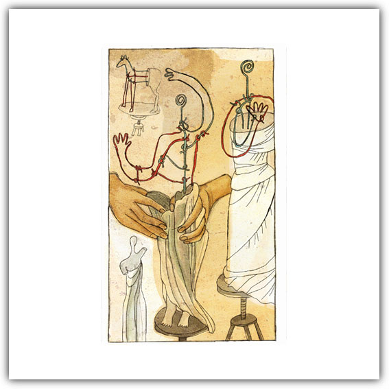 Иллюстрация для журнала "Здоровье"