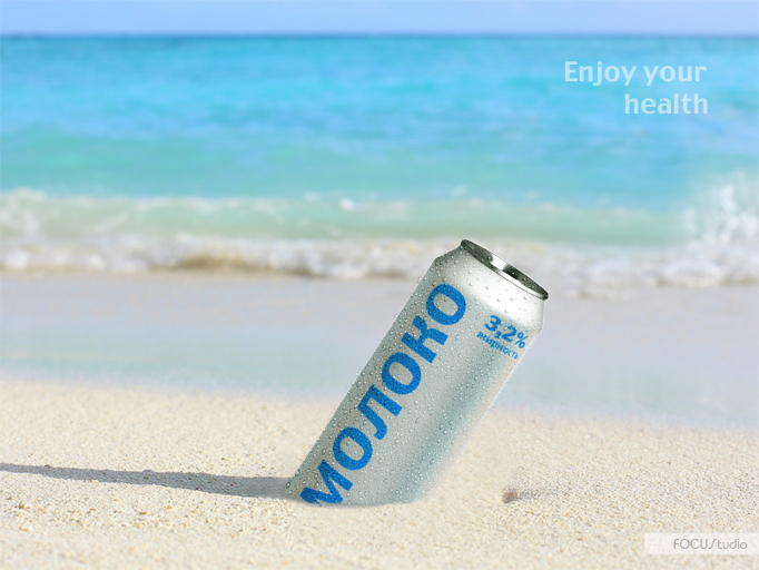 банка молока