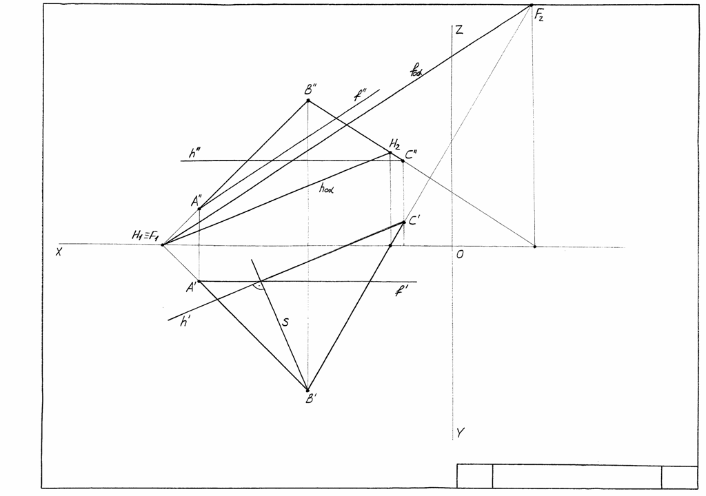 Горизонталь, фронталь