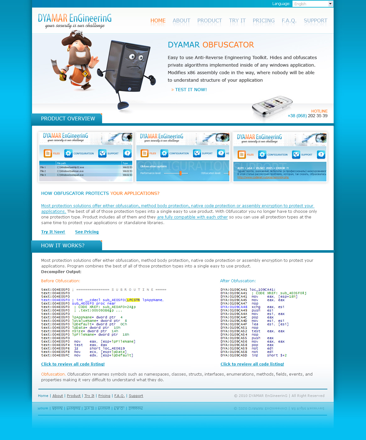 DYAMAR Engineering | Protect Your Soft