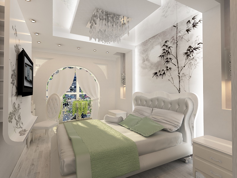 спальня белая