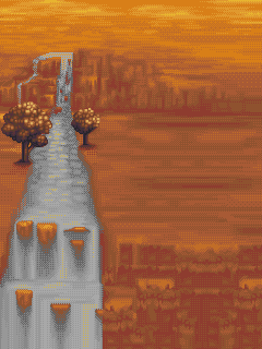 Фон к игре "Ninja Road"