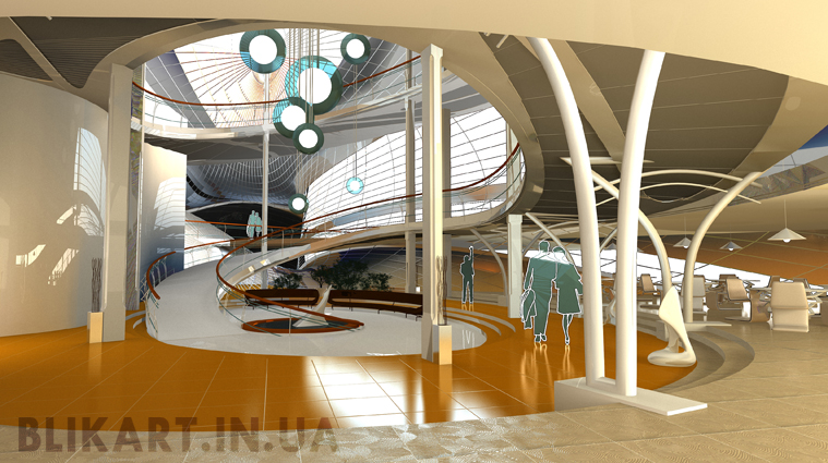 Интерьер торгового центра