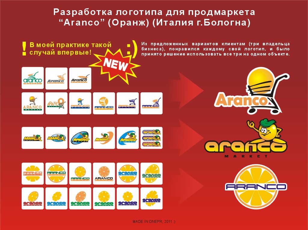 Разработка логотипа.