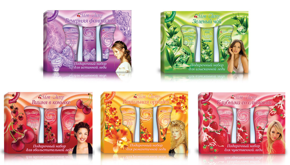 Мон шерри "Тимекс" серия подарочных наборов