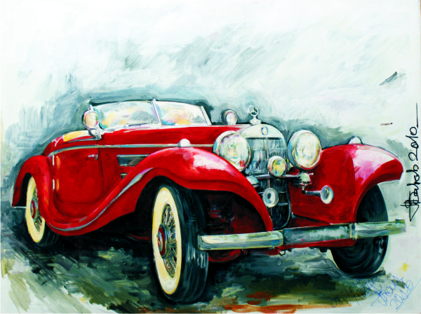 Мерседес 540 К 1936 год