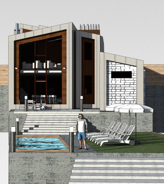 жилой частный дом