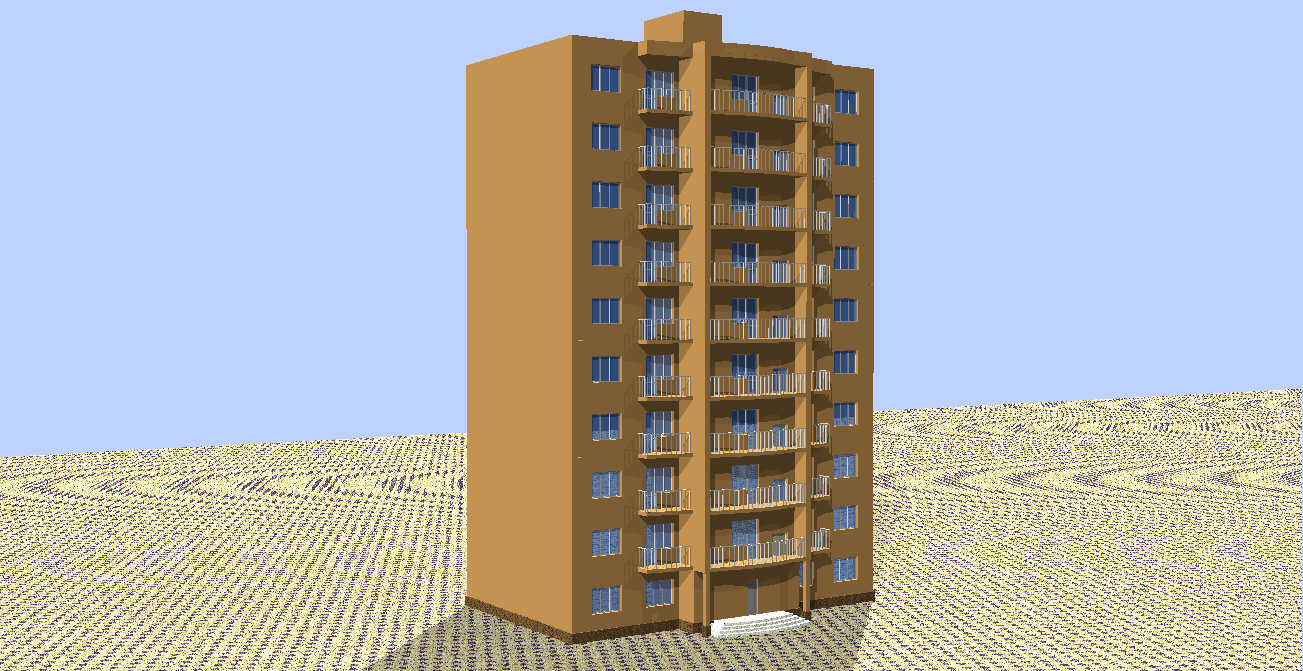 Курсовая работа (10-этажка)