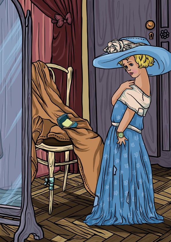 Иллюстрация к книге "Сказка о часах"