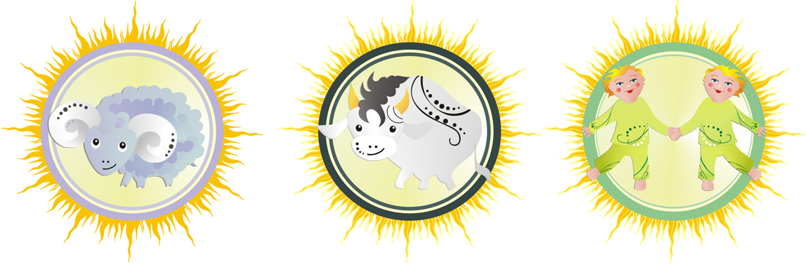 Знаки зодиака. Весенние