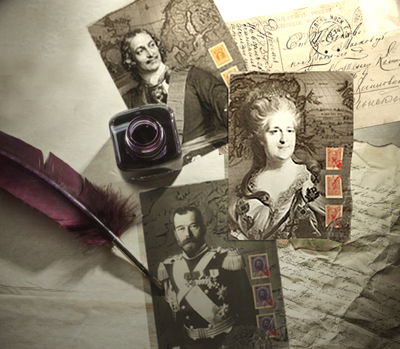 Серия почтовых открыток "Правители России"