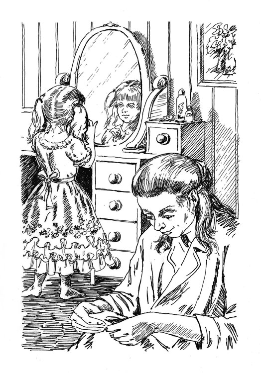 "Моя дорогая мама" Иллюстрация