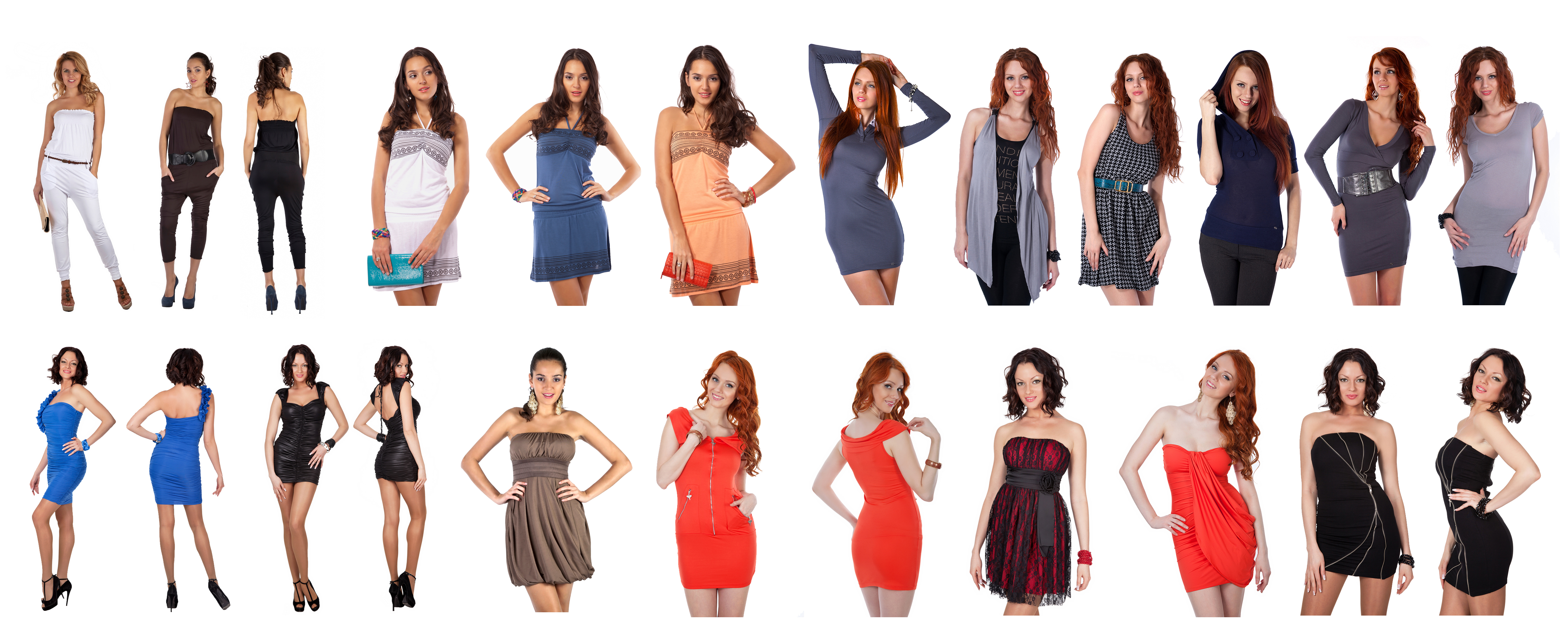 Съемка для каталога, сайта (одежда на моделях)