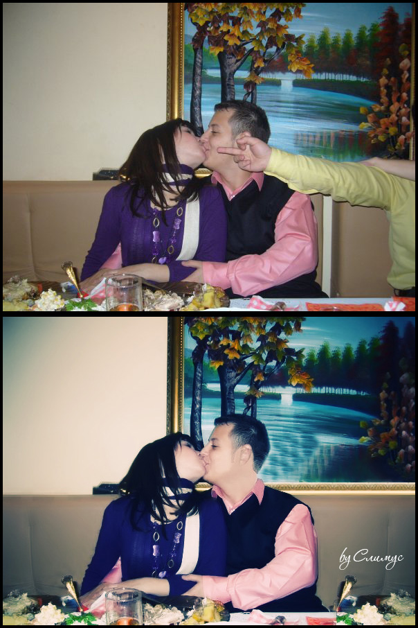 Коррекция + Ретушь (Было-Стало)