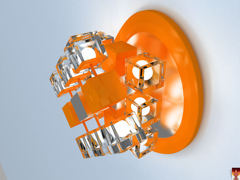 Концепт настенной лампы к "ТЛЗ"