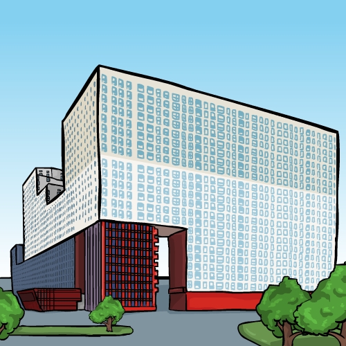 Иллюстрация для жилого комплекса "Да Винчи"