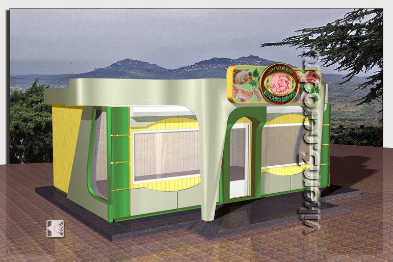 Мини-маркет для фирменной торговли