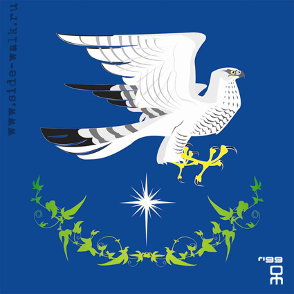 знамя с соколом