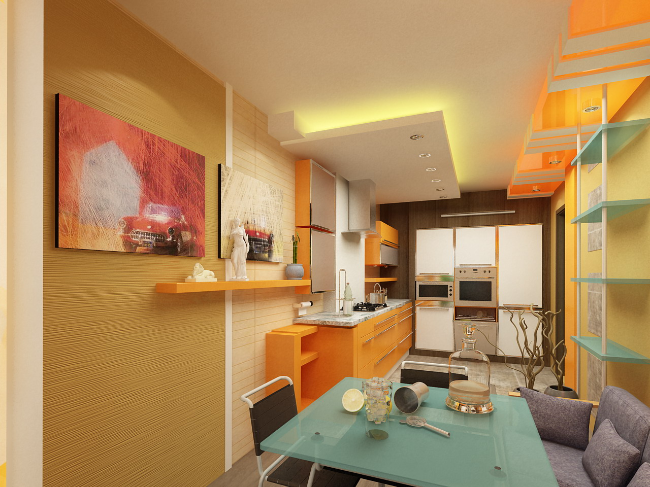 интерьер кухни