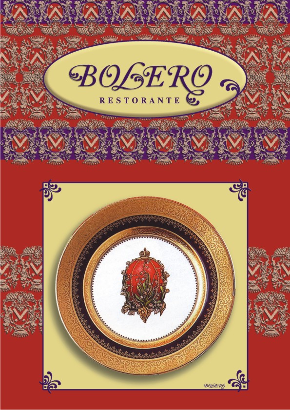 Плакат для ресторана- клуба "Болеро"