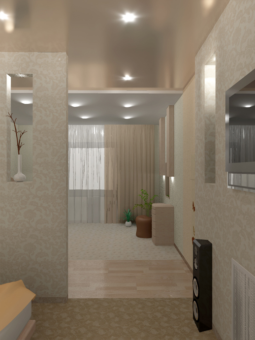 интерьер коттеджа