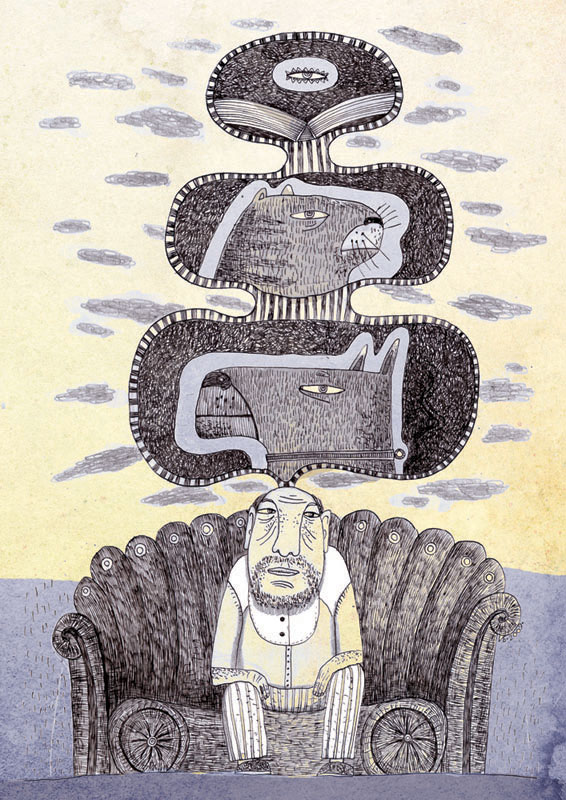 Превращение (илл. к рассказу С.Флейшмана)