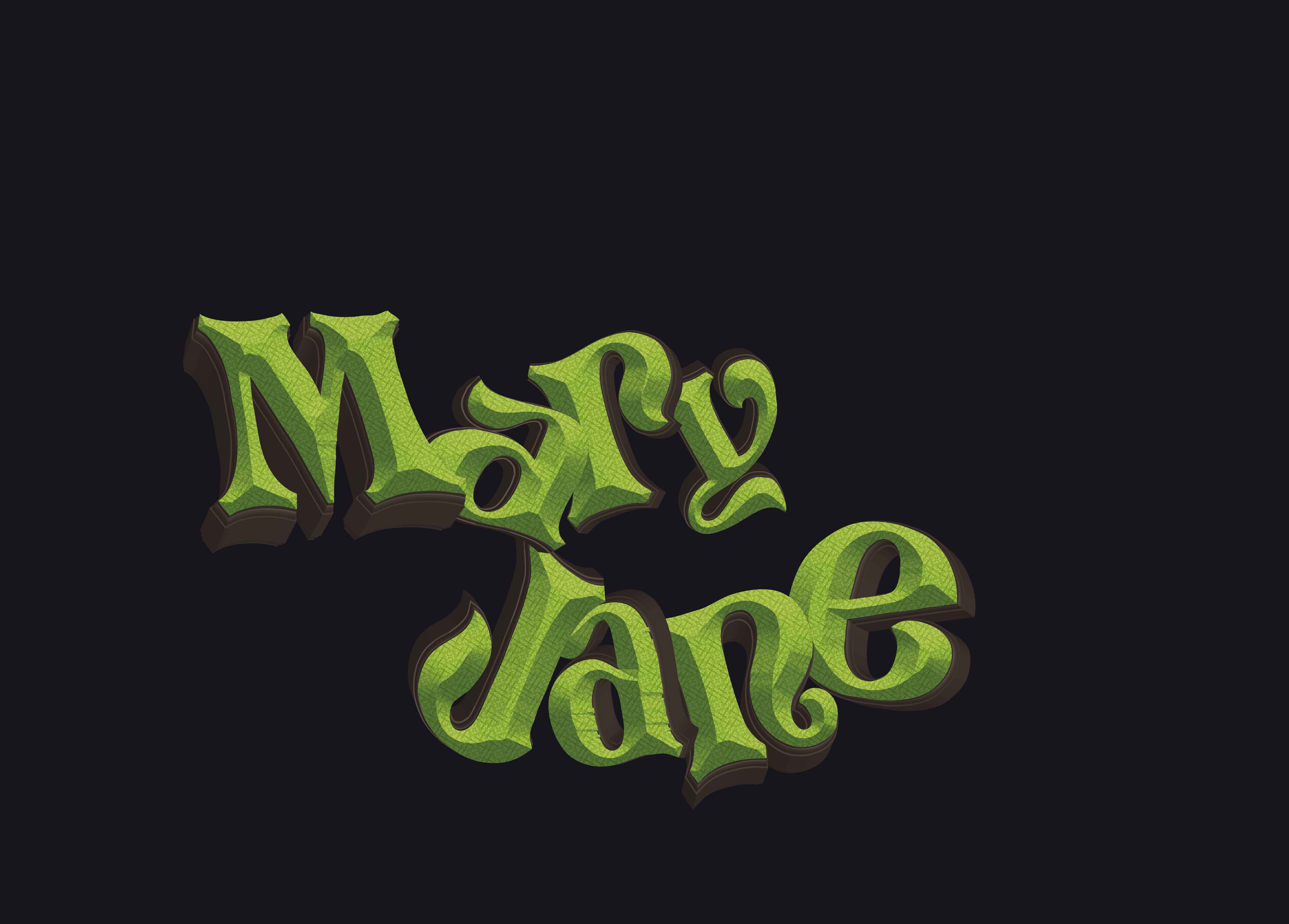 3D текст-эффект