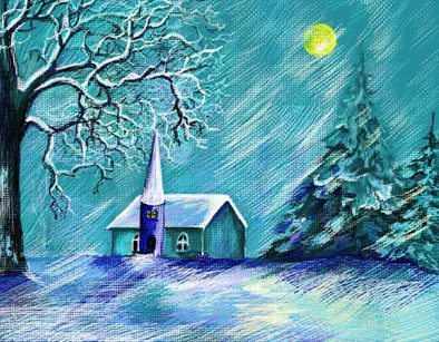 новогодняя открытка