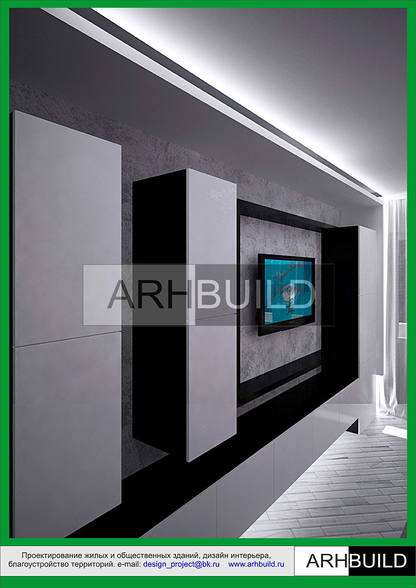 Дизайн интерьера 2-х комнатной "хрущёвки"