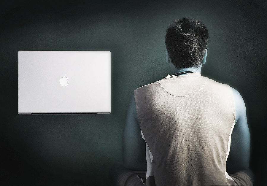 мак и  хозяин