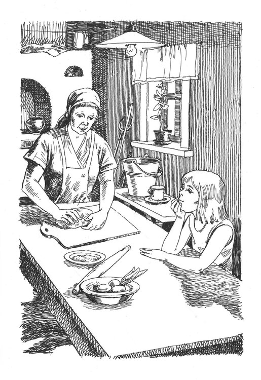 "Моя дорогая мама" Иллюстрация