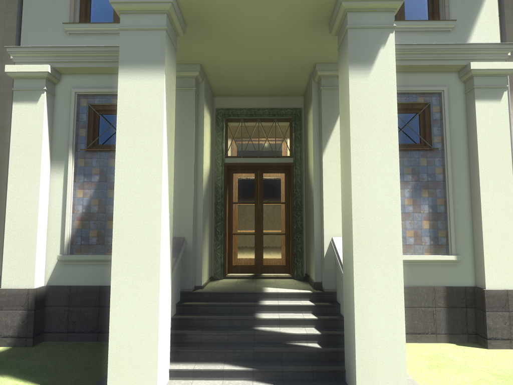 Дом 4. Главный вход