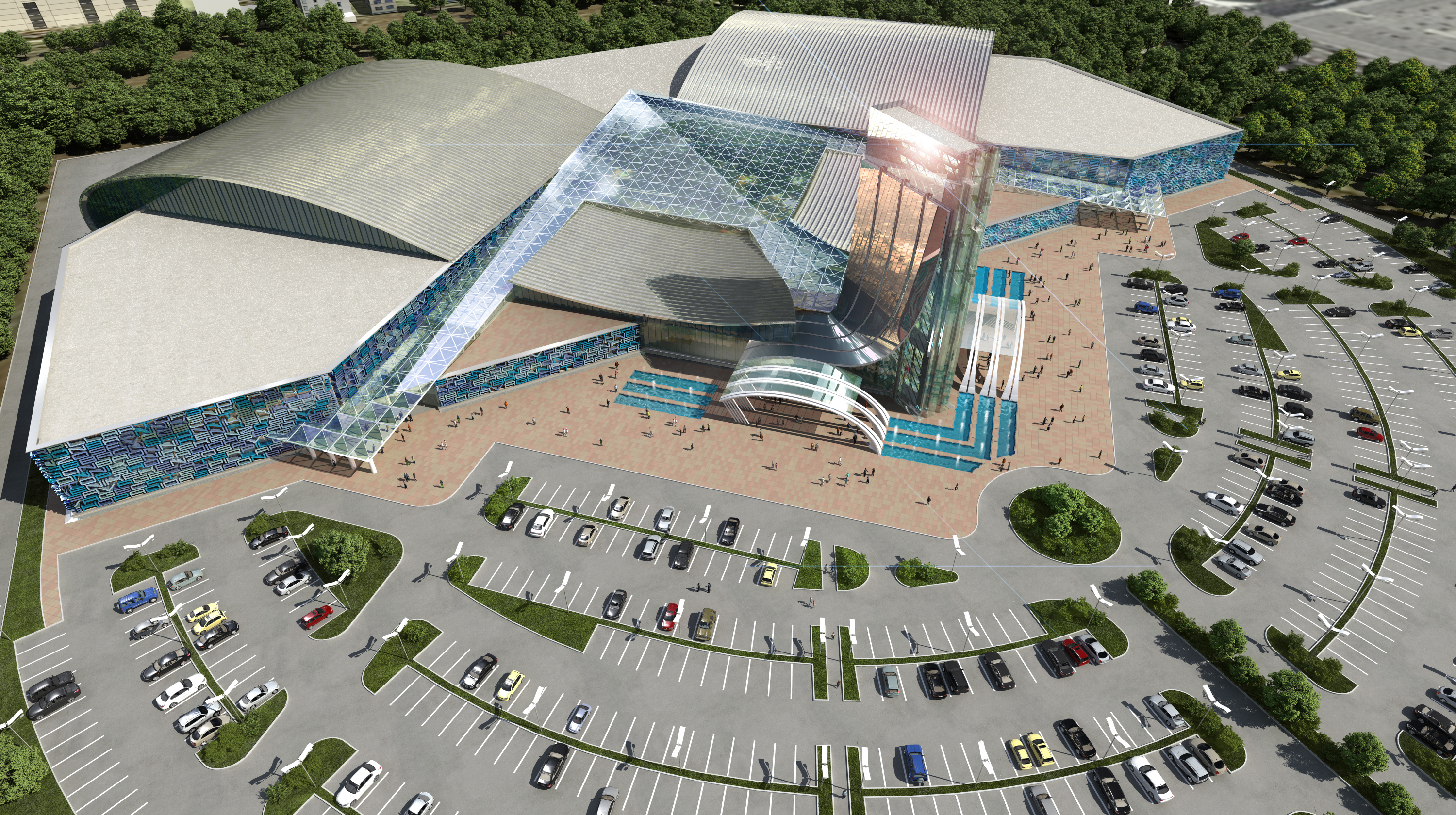 Питер, петерговское шоссе ТЦ